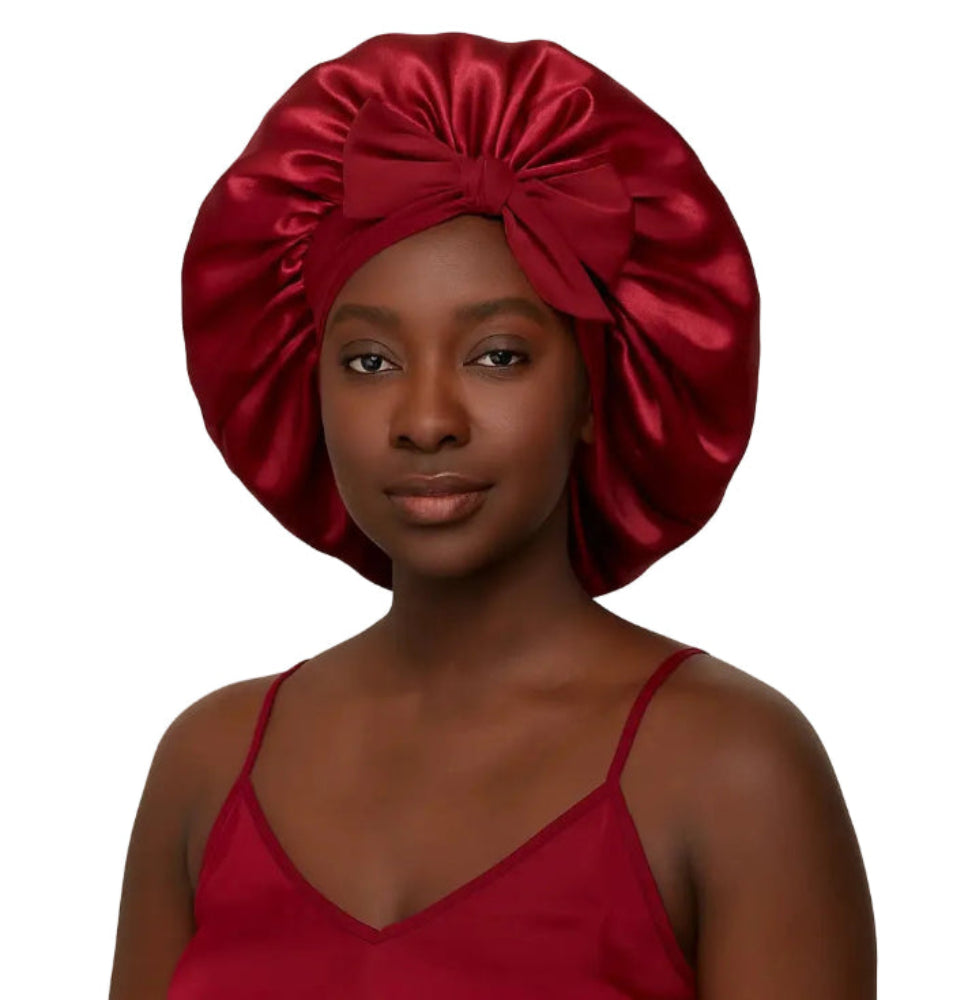 Satin Sleep Bonnet Hair Care Cap