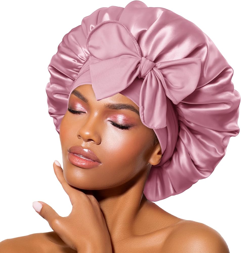 Satin Sleep Bonnet Hair Care Cap