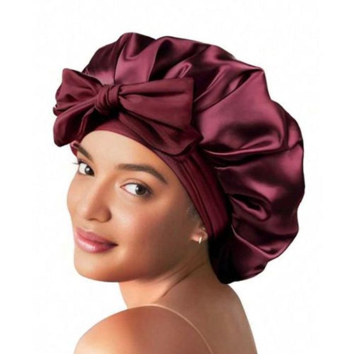 Satin Sleep Bonnet Hair Care Cap