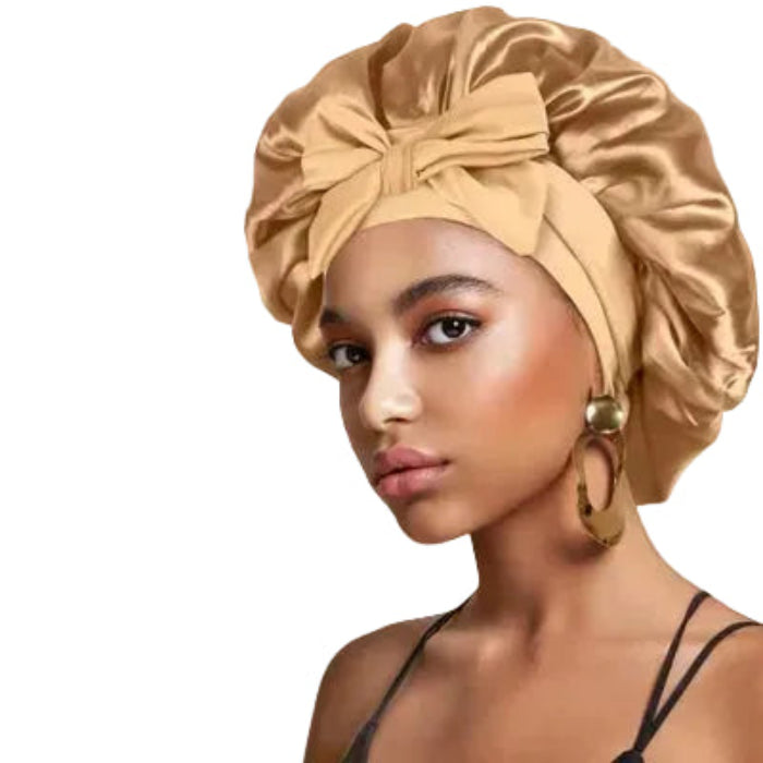 Satin Sleep Bonnet Hair Care Cap
